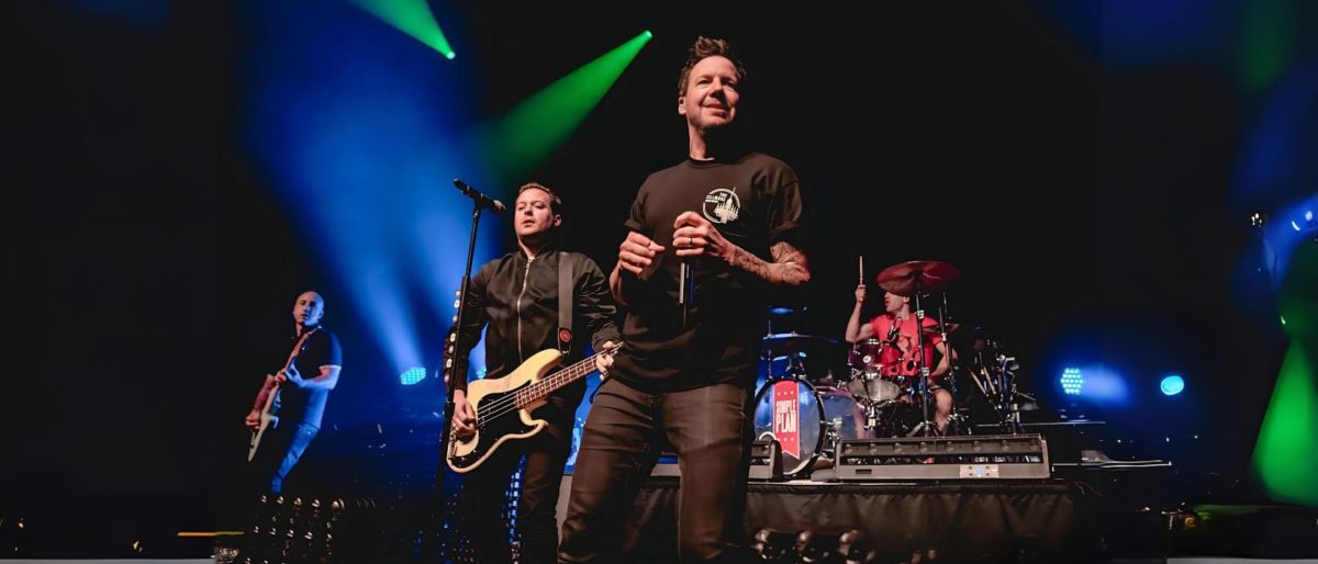 Simple Plan on Stage