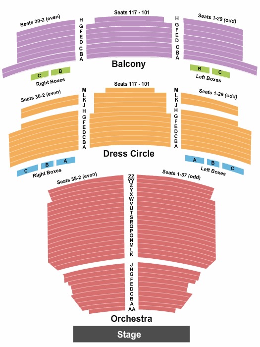 Lyric Theatre NY Seating Chart