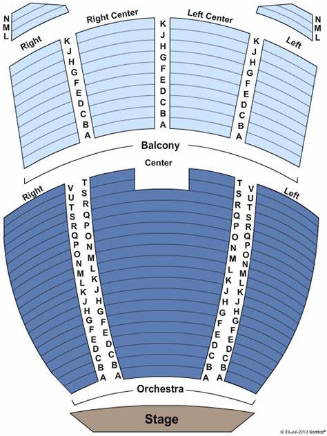 The Kentucky Center for the Performing Arts Seating Chart
