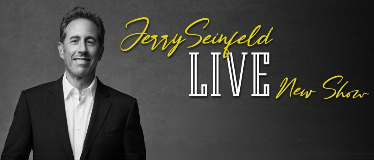 Jerry Seinfeld Live New Show Banner