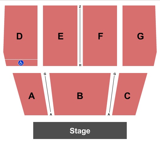 North Iowa Community Auditorium Seating Chart