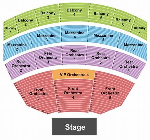 Resorts World Theatre Seating Chart