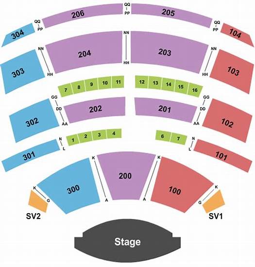 Spotlight 29 Casino Seating Chart