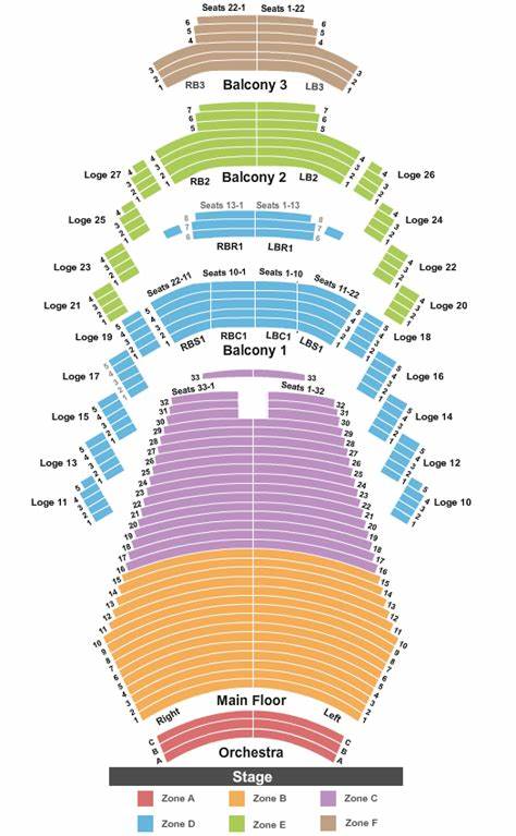 Stephens Auditorium Seating Chart