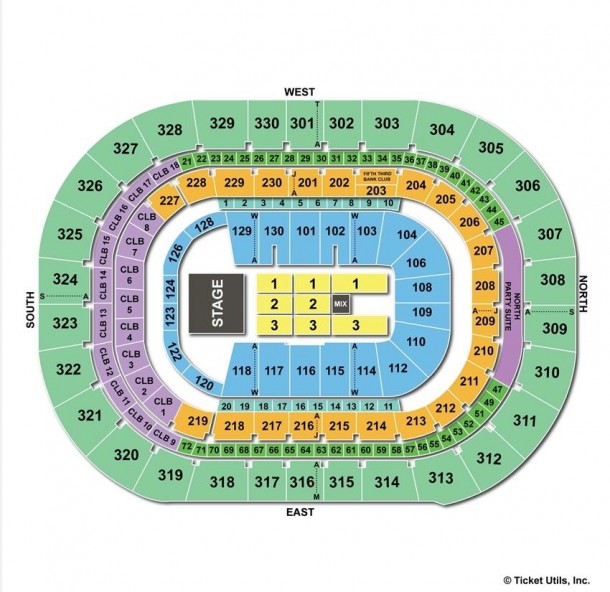 Amalie Arena Seating Chart