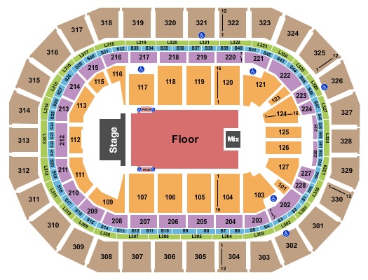 Canada Life Centre Seating Chart