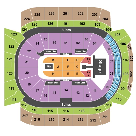 Climate Pledge Arena Seating Chart