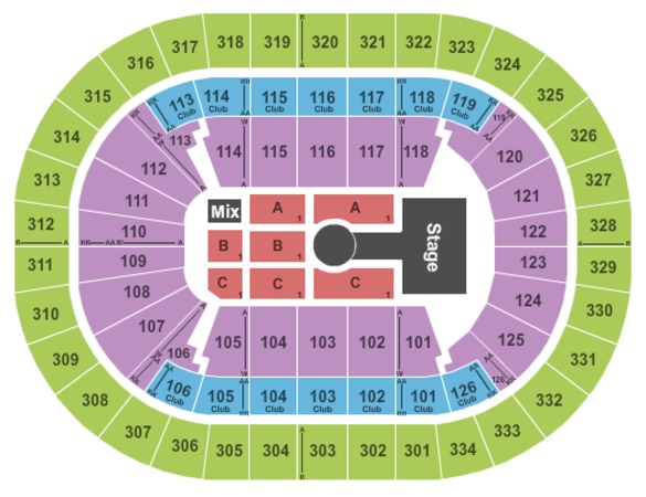 Enterprise Center Seating Chart