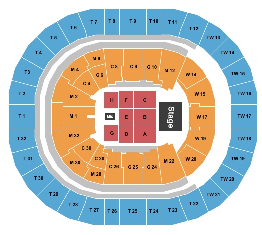 Intuit Dome Seating Chart