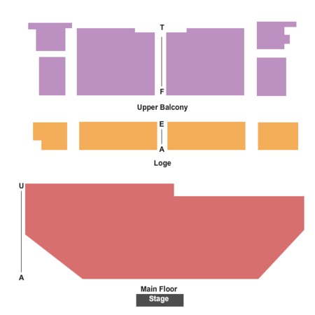 Alberta Bair Theater Seating Chart