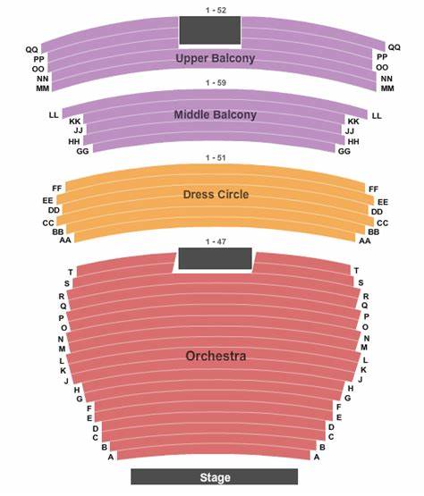 Capitol Theatre Seating Chart Yakima