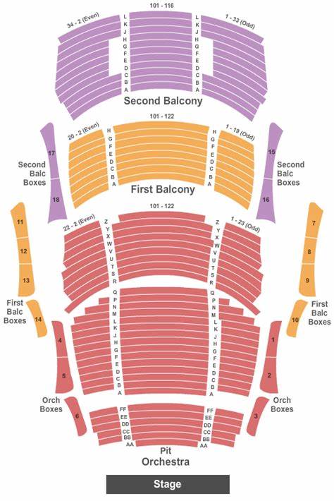 Clay Center Seating Chart