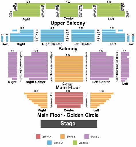 Grand Theater Seating Chart