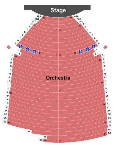 Midland Center Seating Chart