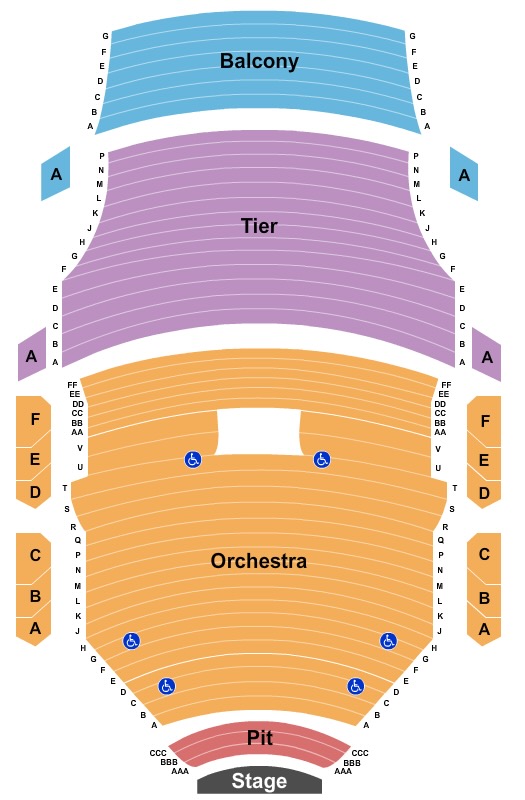 Old National Events Plaza Seating Chart