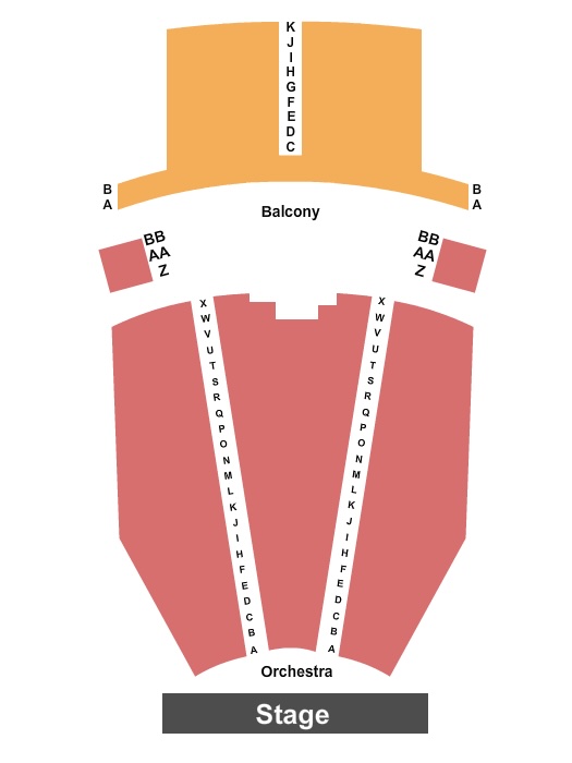 Oxford PAC Seating Chart