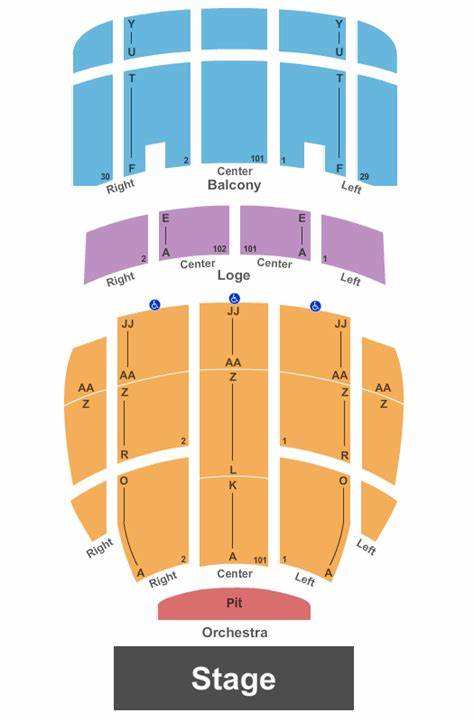 Stanley Theatre Seating Chart