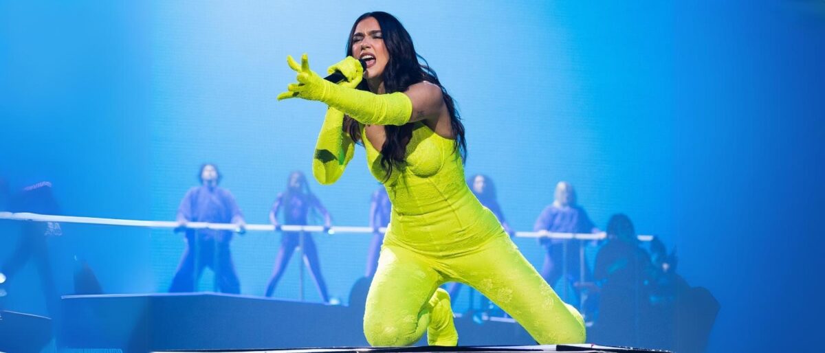 Dua Lipa on Stage