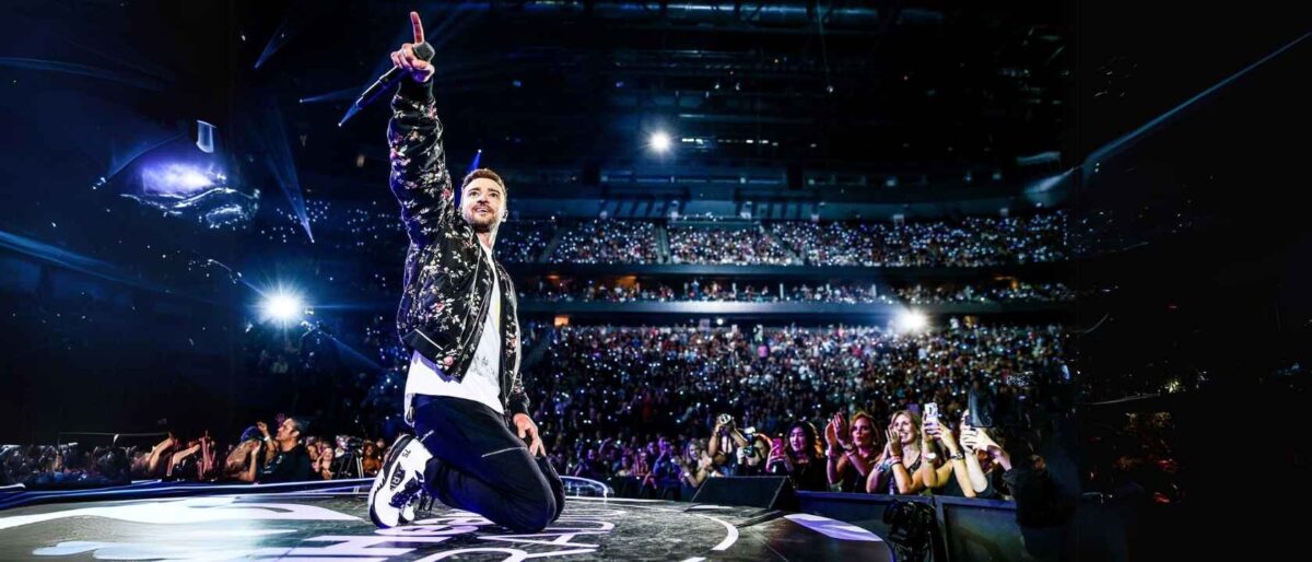 Justin Timberlake on Stage