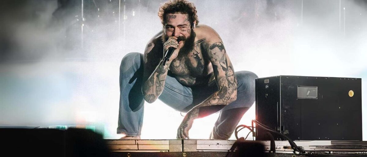 Post Malone on Stage